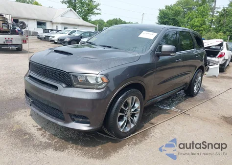2020 Dodge Durango R/T Awd z USA, uszkodzony, nr VIN 1C4SDJCT7LC170674